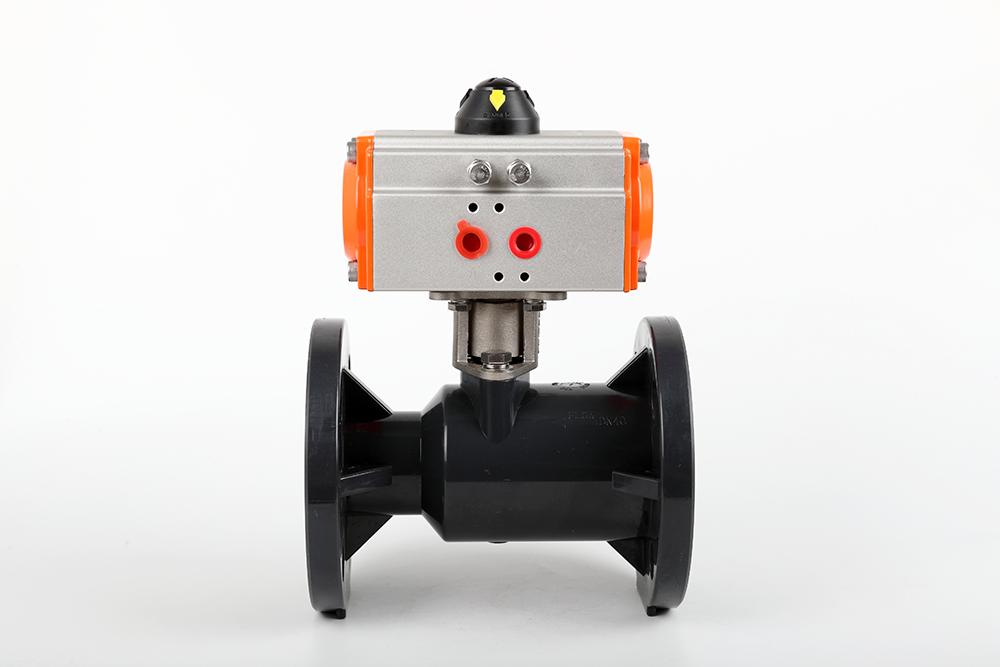 韶关气动法兰一体球阀